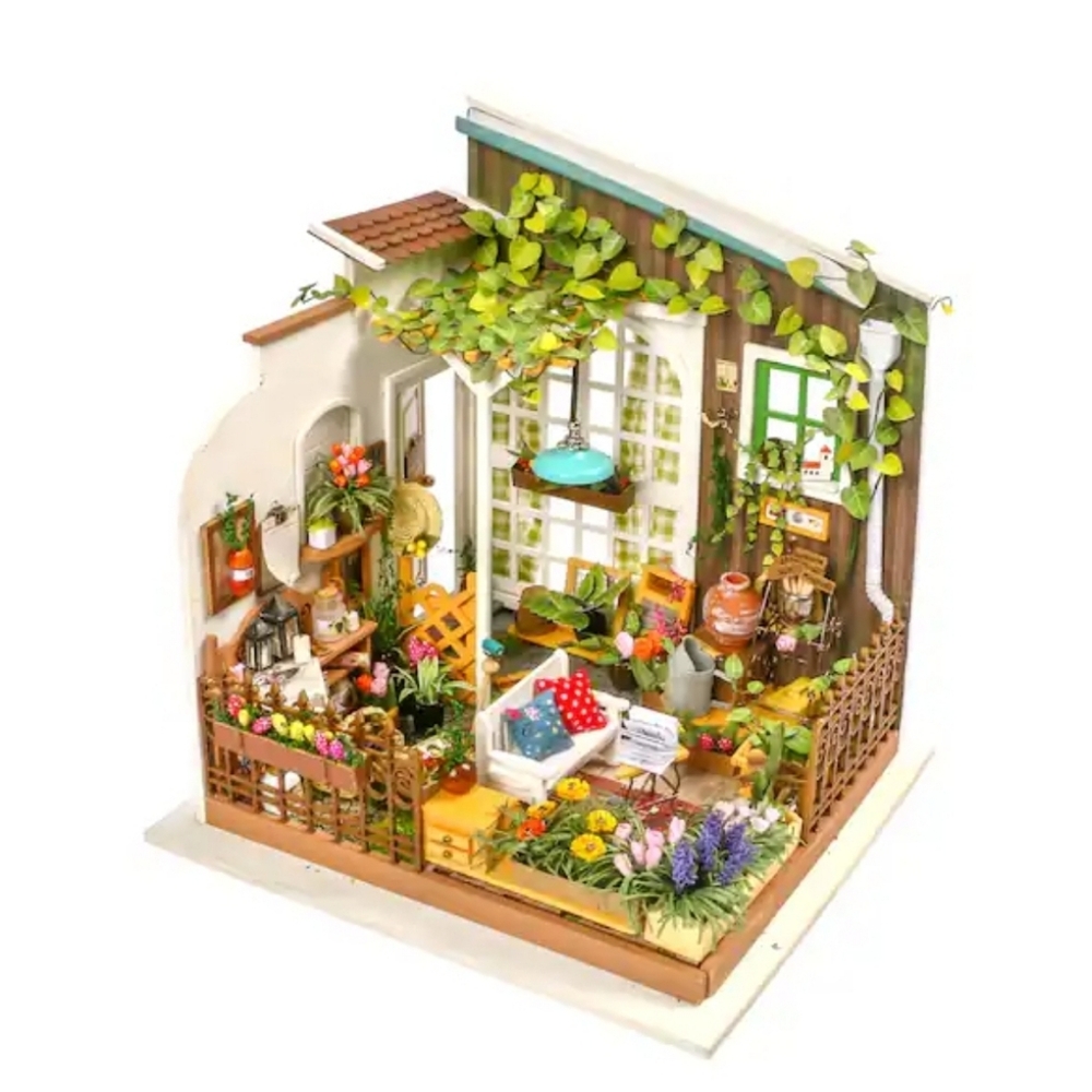 Rolife Miller's Garden DIY Miniature House Kit Brand New In Box